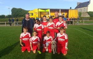 Les U13 gagnent à Plouneventer !!!!