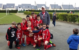 Victoire des U13B au tournoi de Plouedern