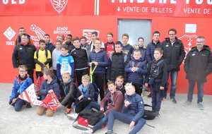 Les U15 et U11 au Stade Brestois