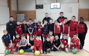 École de foot. Des mini-tournois de Noël 