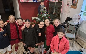 Le Sapin de Noel est arrivé au club house