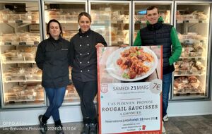 Un point sur notre rougail saucisses. Il est toujours possible de réserver !!!