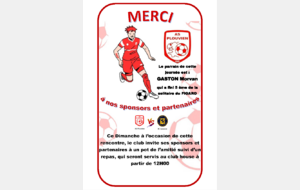 Journée des partenaires dimanche 14 avril