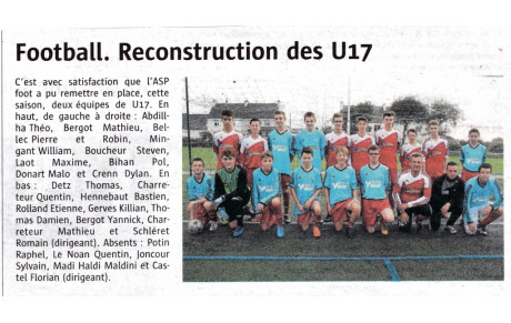 Le retour des U17