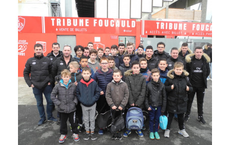 L'école de foot au Stade Brestois