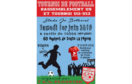 Tournoi de l'AS Plouvien Samedi 1er juin-modalités