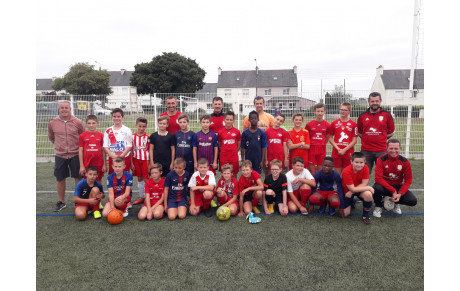 École de foot. La reprise pour les U13  © Le Télégramme 