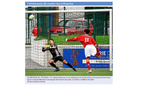 L'AS Brest sombre face PLOUVIEN