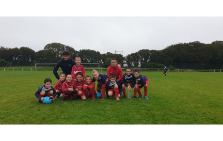 Présentation de la catégorie U8 de l'AS PLOUVIEN