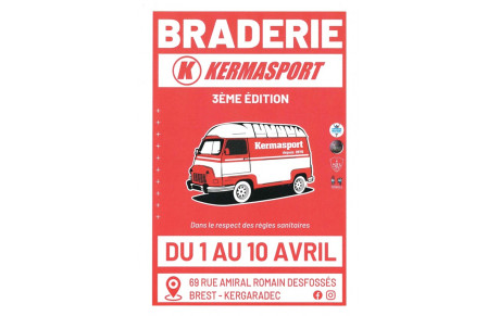 Braderie Kermasport - Enseigne partenaire du Club