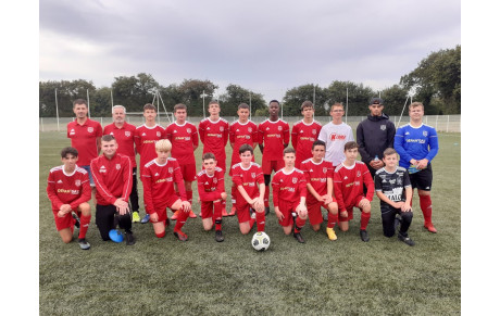 Les U16 de l’AS Plouvien glanent leur premier point en championnat