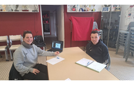 Préparation du rassemblement départemental U11 F et U13 F avec le district de football du finistère