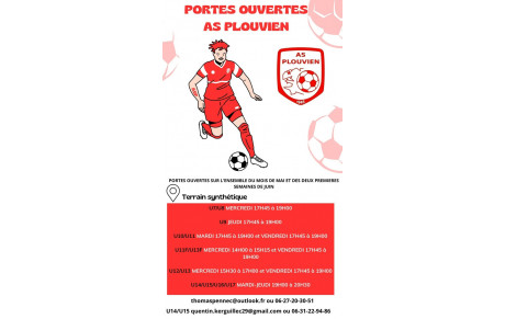 Portes ouvertes AS Plouvien 