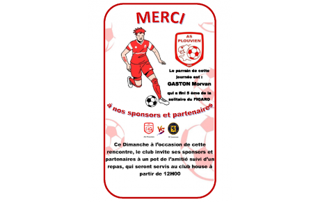 Journée des partenaires dimanche 14 avril