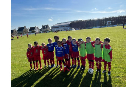 Les U7 à la JND de Lannilis