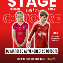 Stages vacances AS Plouvien