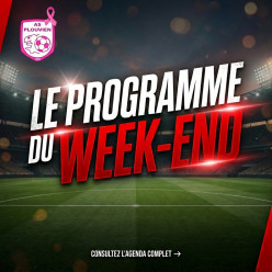 Le programme du weekend
